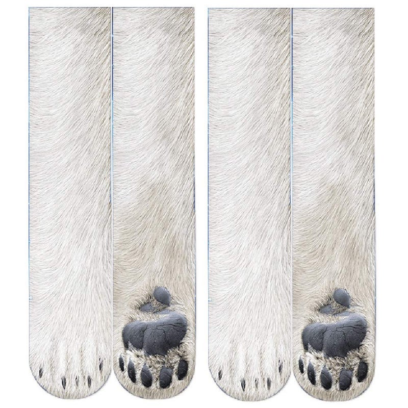 NDLBS Funny Gifts Crazy Novelty 3D Animal Paw Socks - Gag Christmas Gifts & Stocking Stuffers for Adults, Women, Men & Teens - Image 2